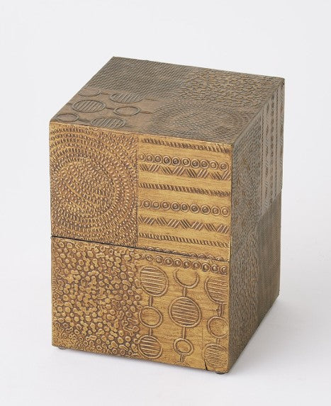 Antique Brass  Tall Navigator Box