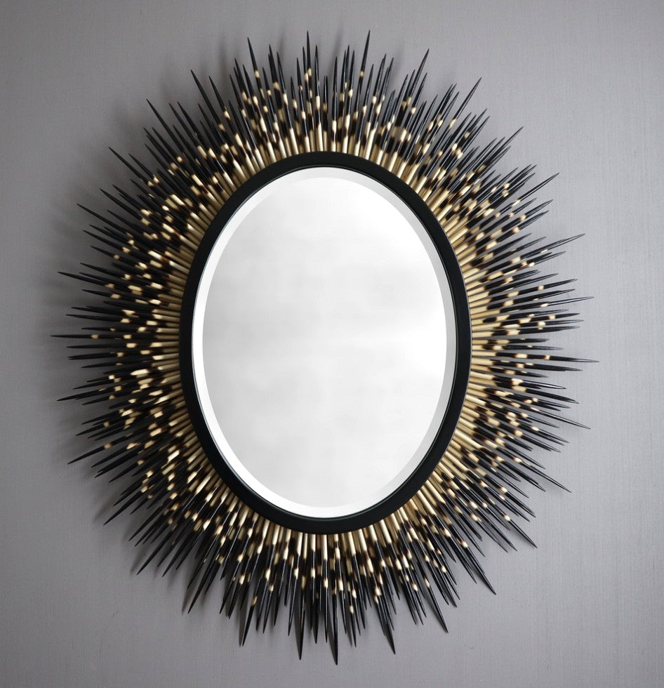 Oval Quill Mirror