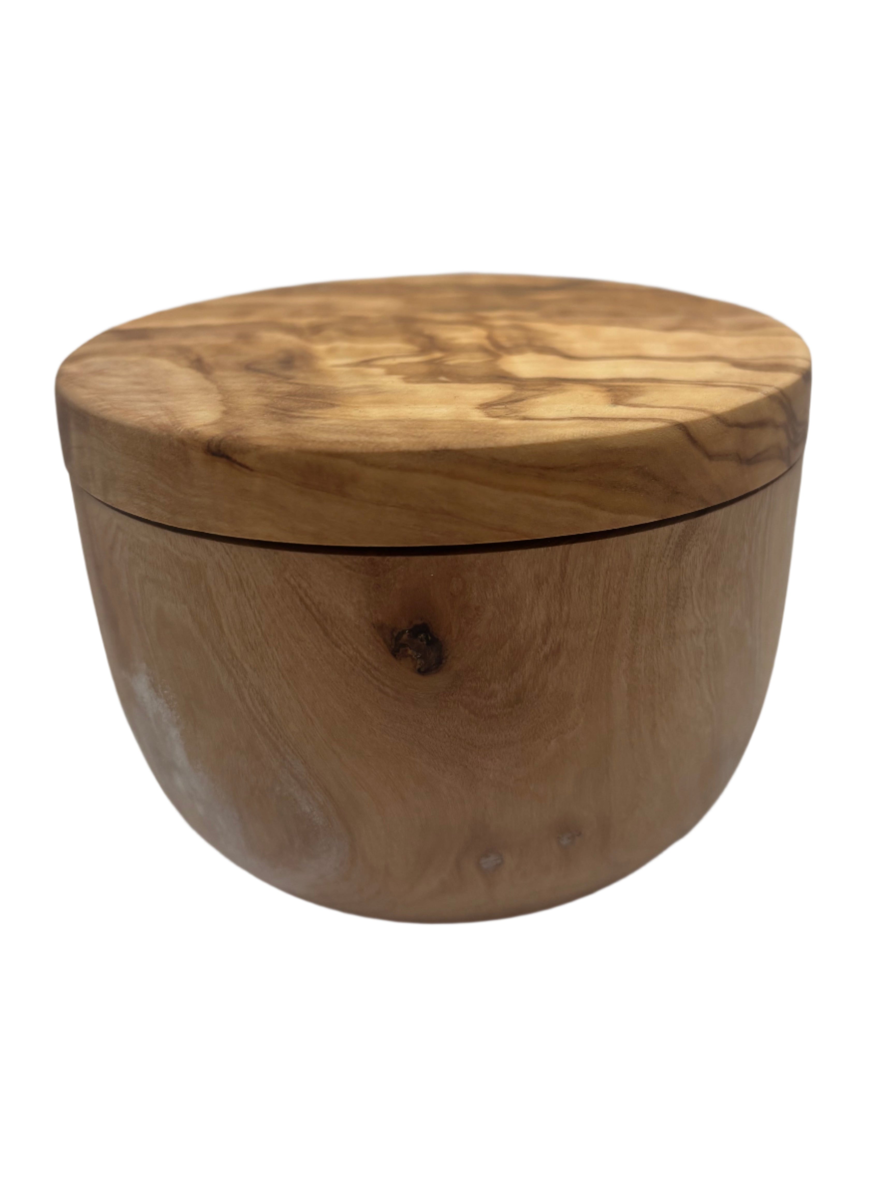 Olive Wood Condiment Pig