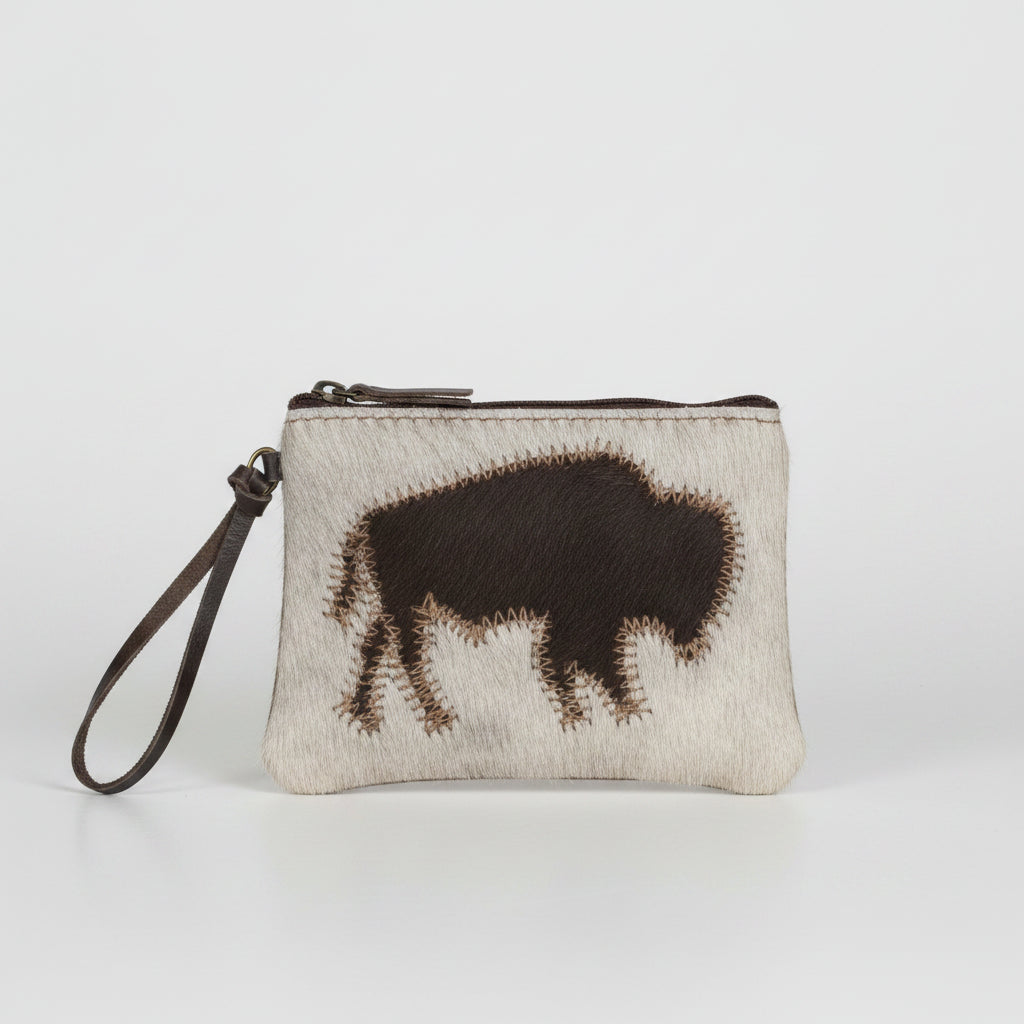 Cowhide Coin Purse