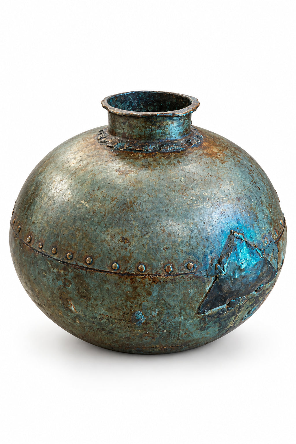 Vintage Metal Water Vessel