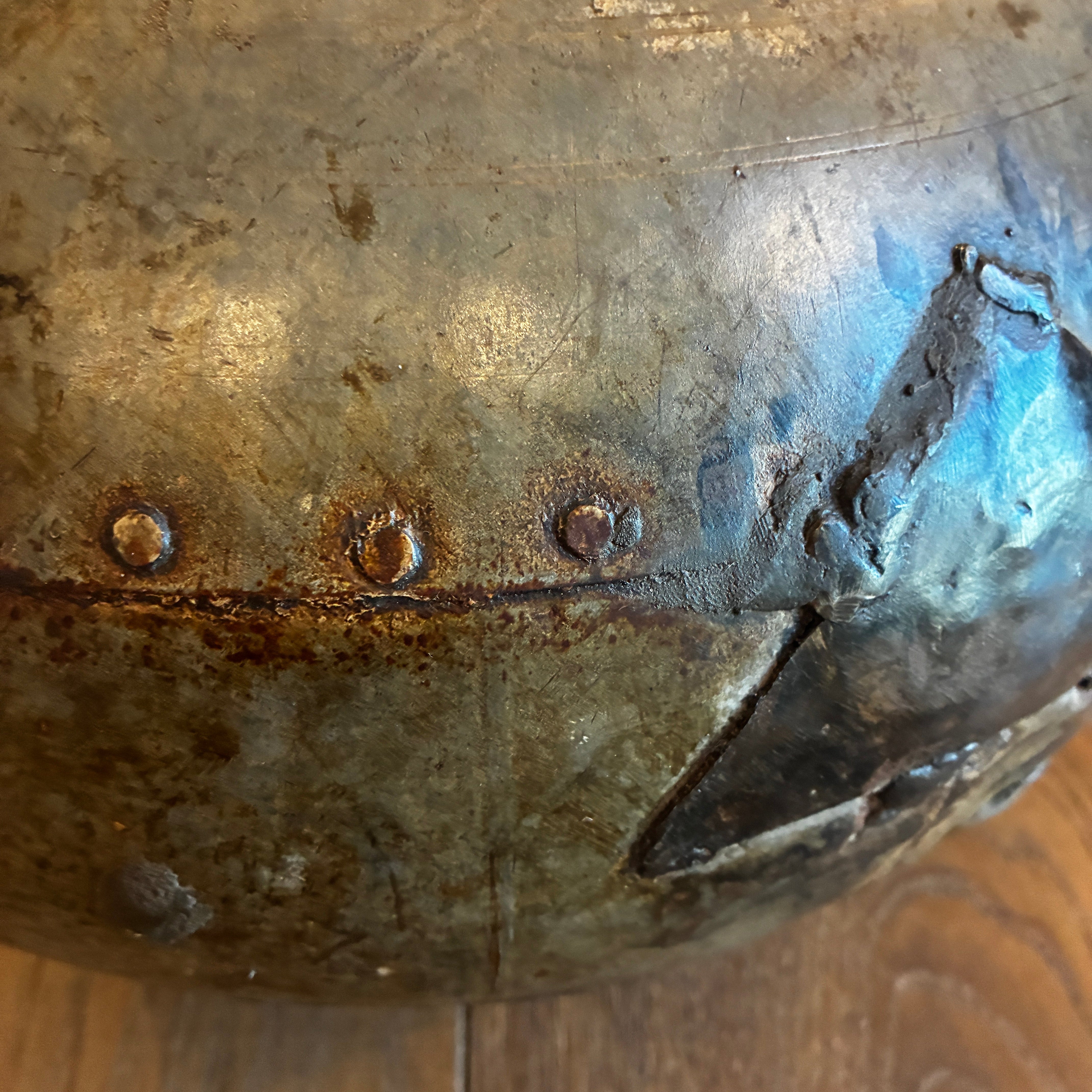 Vintage Metal Water Vessel