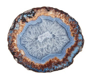 Strata Agate Placemat in Beige in Taupe & Gray Set of Four