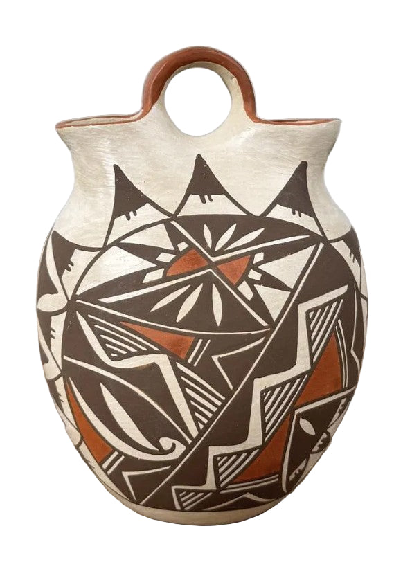 Vintage Miriam Davis Laguna Pueblo Wedding Vase Pot