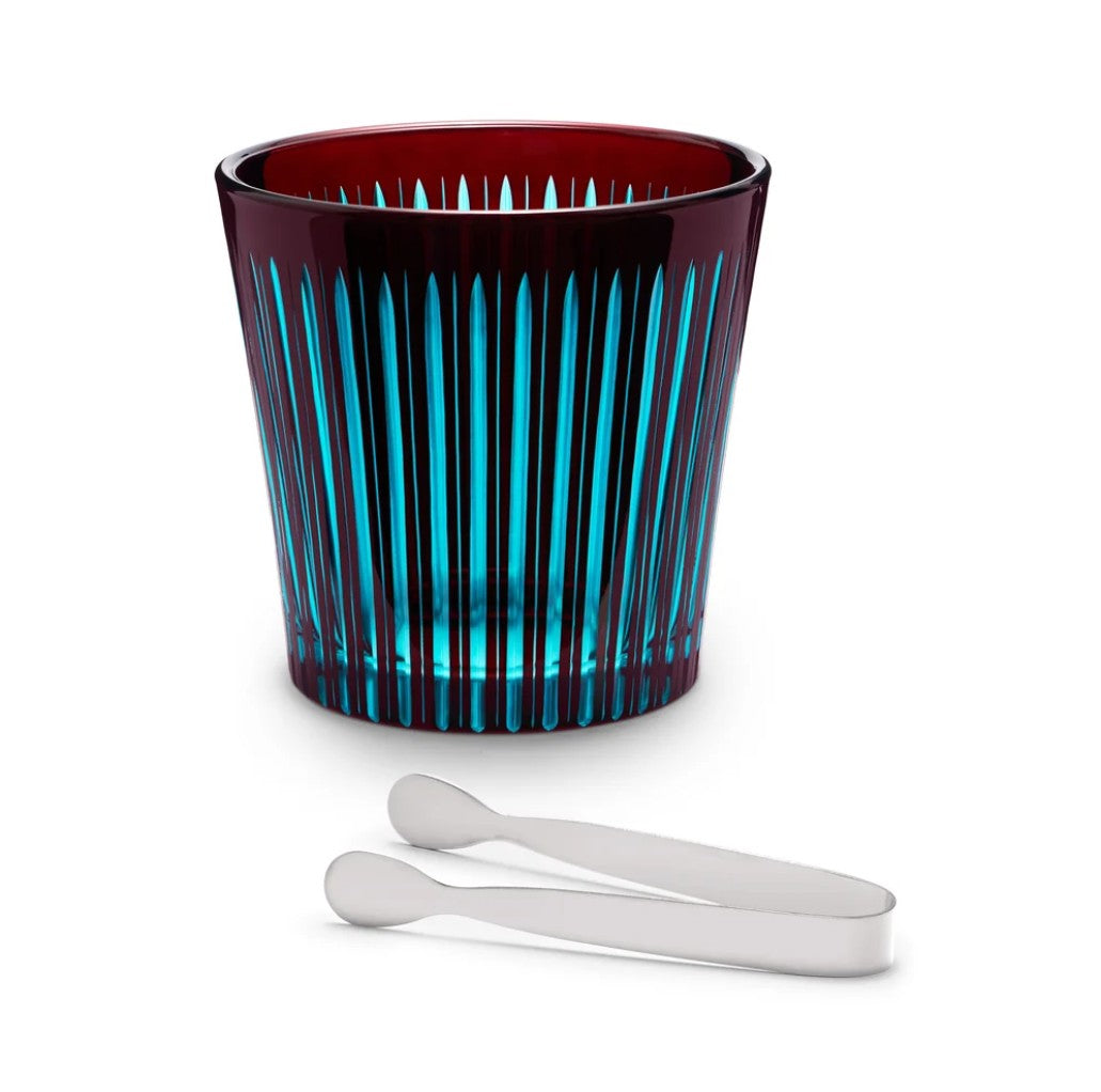 L'Objet Prism Ice Bucket and Tongs