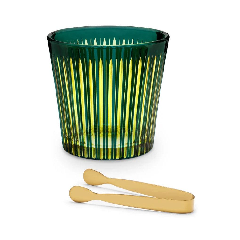 L'Objet Prism Ice Bucket and Tongs