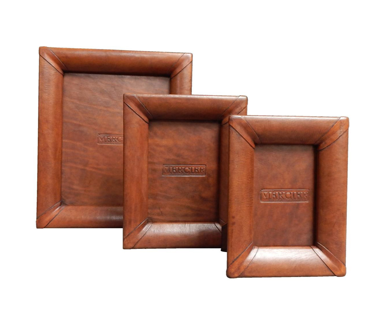 Cognac Leather Frame