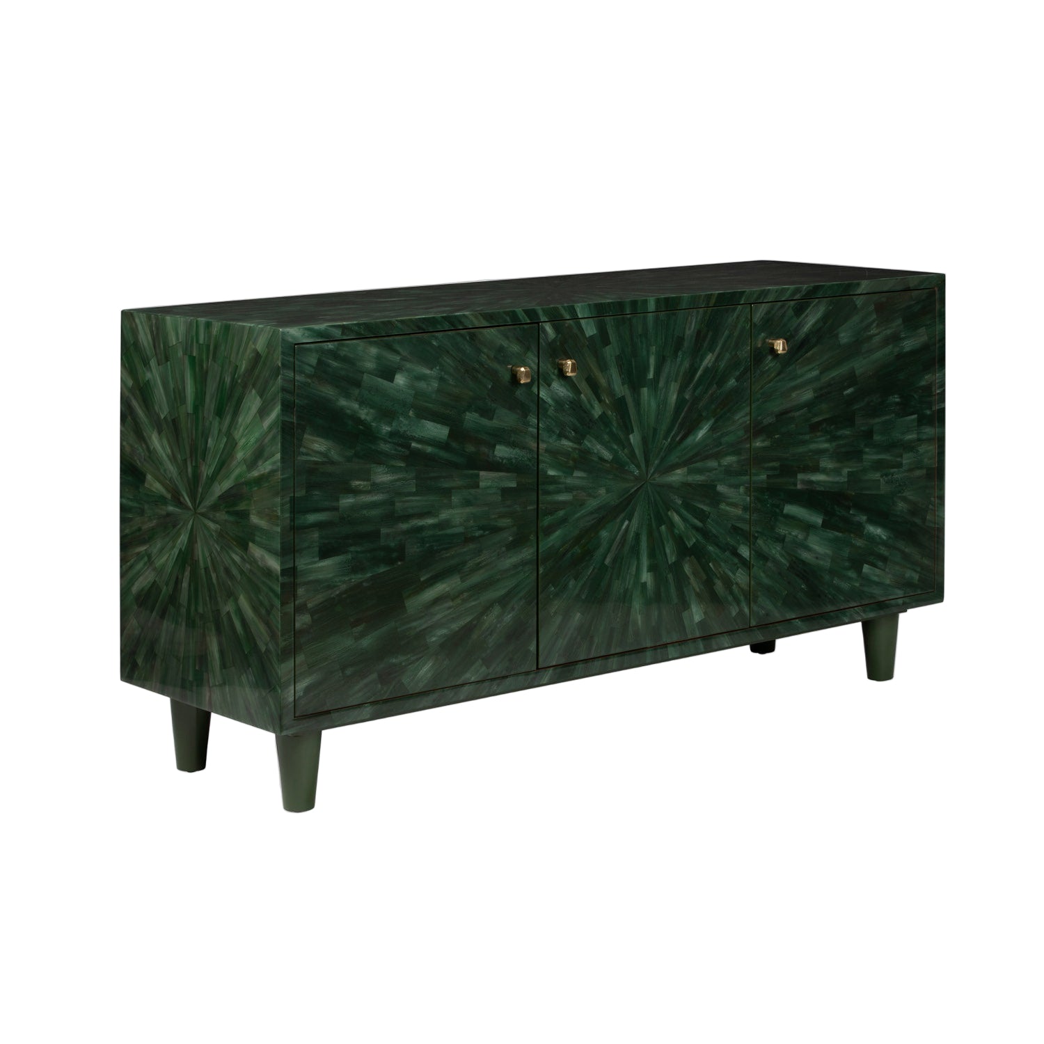 Torion Dark Green Sideboard Cabinet