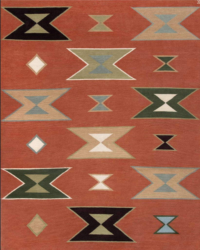 Mesa Terracotta Wool Rug