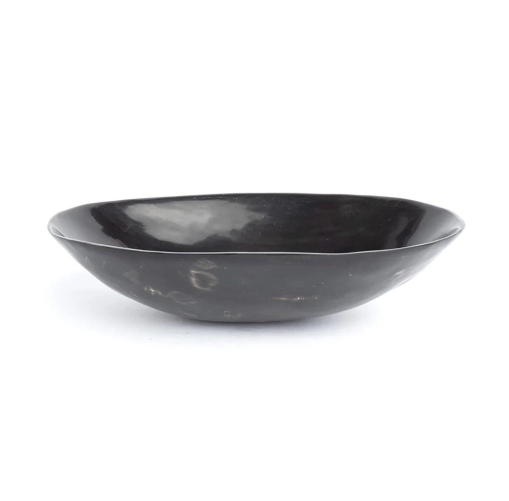 Oval Cow Horn Bowl