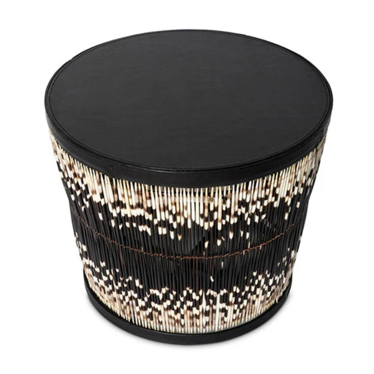 Porcupine Quill Side Table
