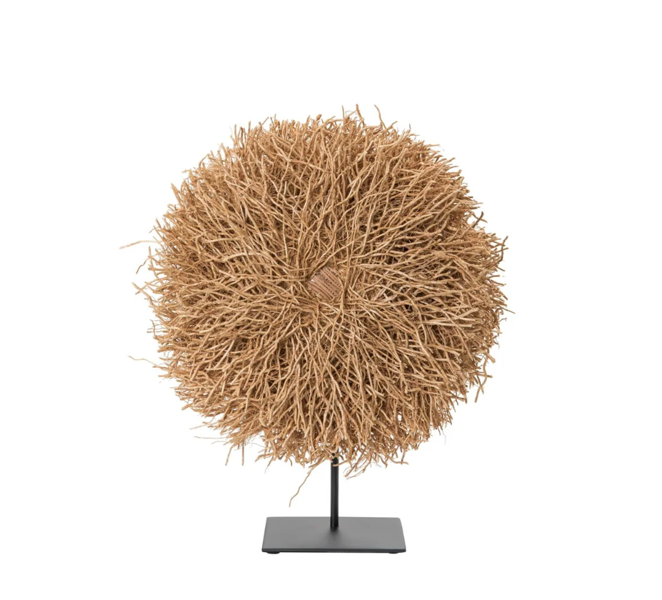 Small Vetiver Sculpture on Stand