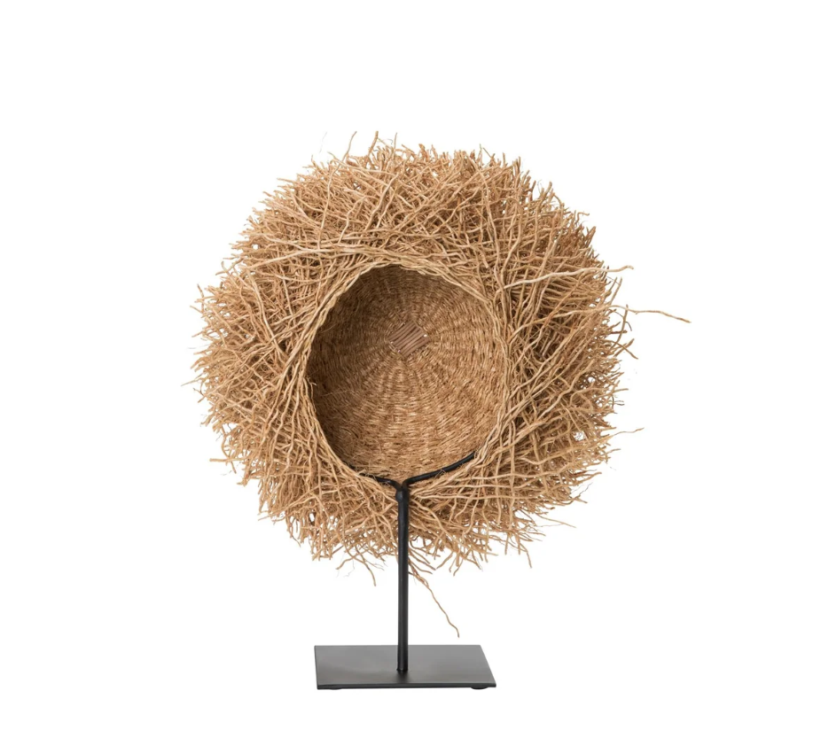 Small Vetiver Sculpture on Stand