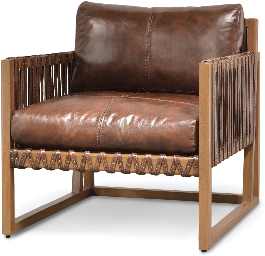 Leather Commodore Lounge Chair