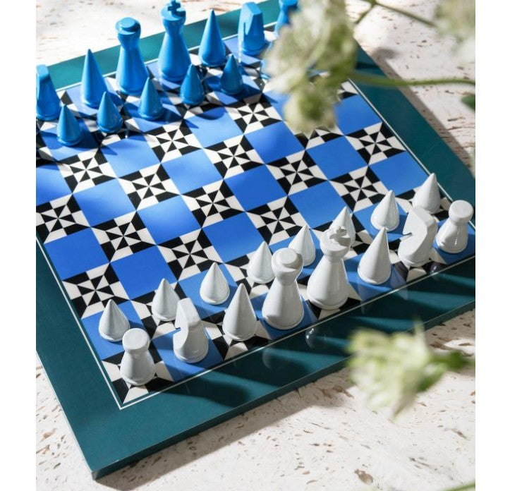 Lacquered Chess Game, Poseidon Edition