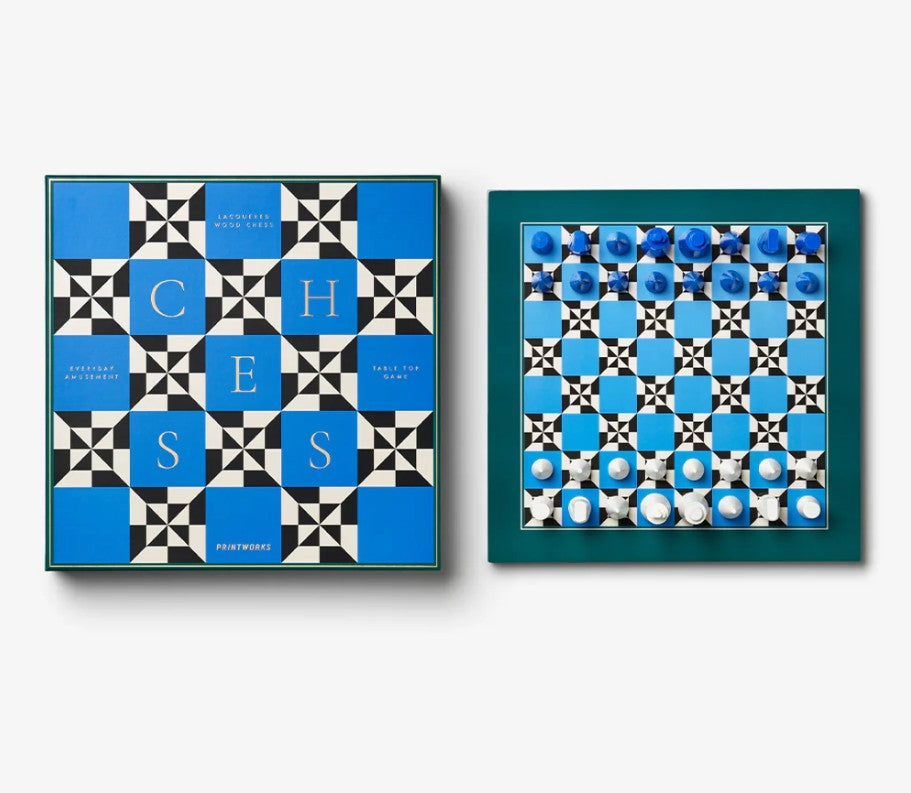 Lacquered Chess Game, Poseidon Edition