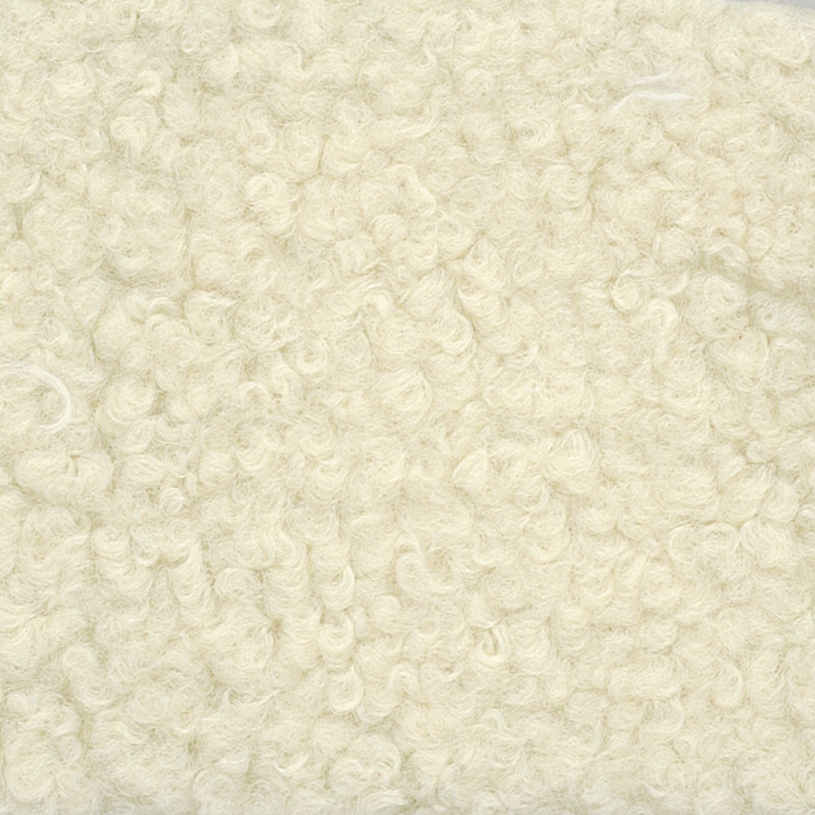 Aspen Leather and Boucle Faux Wool Bench