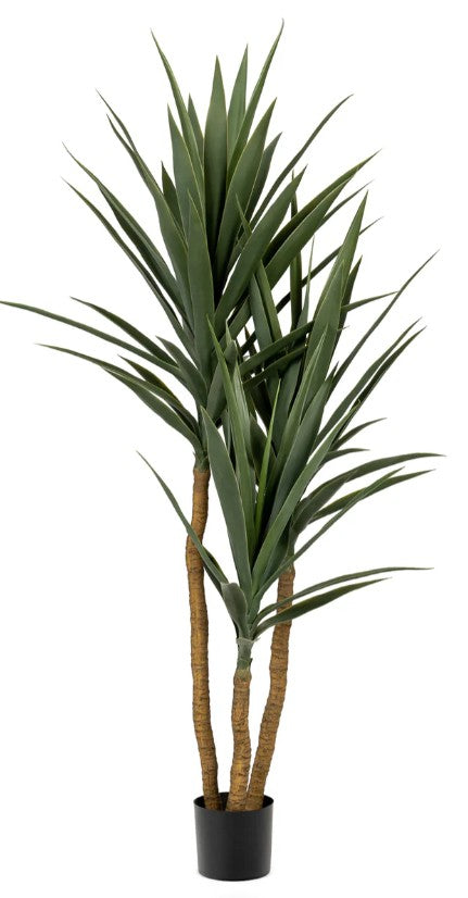Faux Green Yucca Tree
