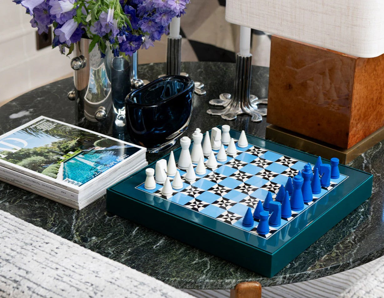 Lacquered Chess Game, Poseidon Edition