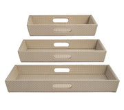 Ivory Snakeskin Tray