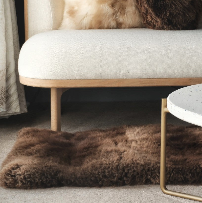 Rectangular Sheepskin Rug