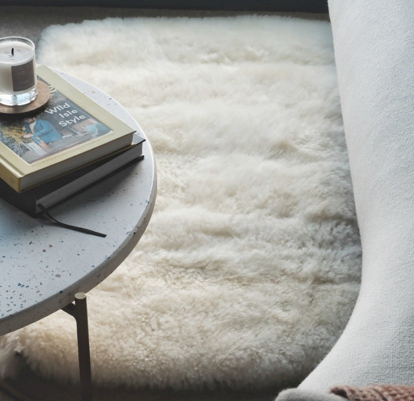 Rectangular Sheepskin Rug