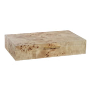 Burl Wood Veneer Box - Large