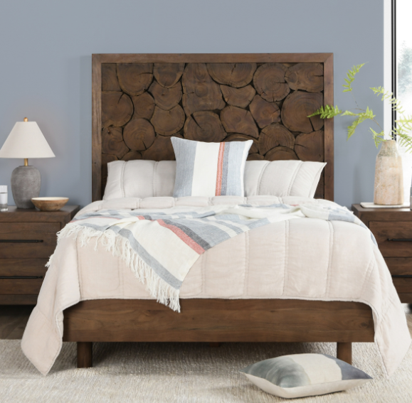Jaxon Wood Bed, 3 Sizes
