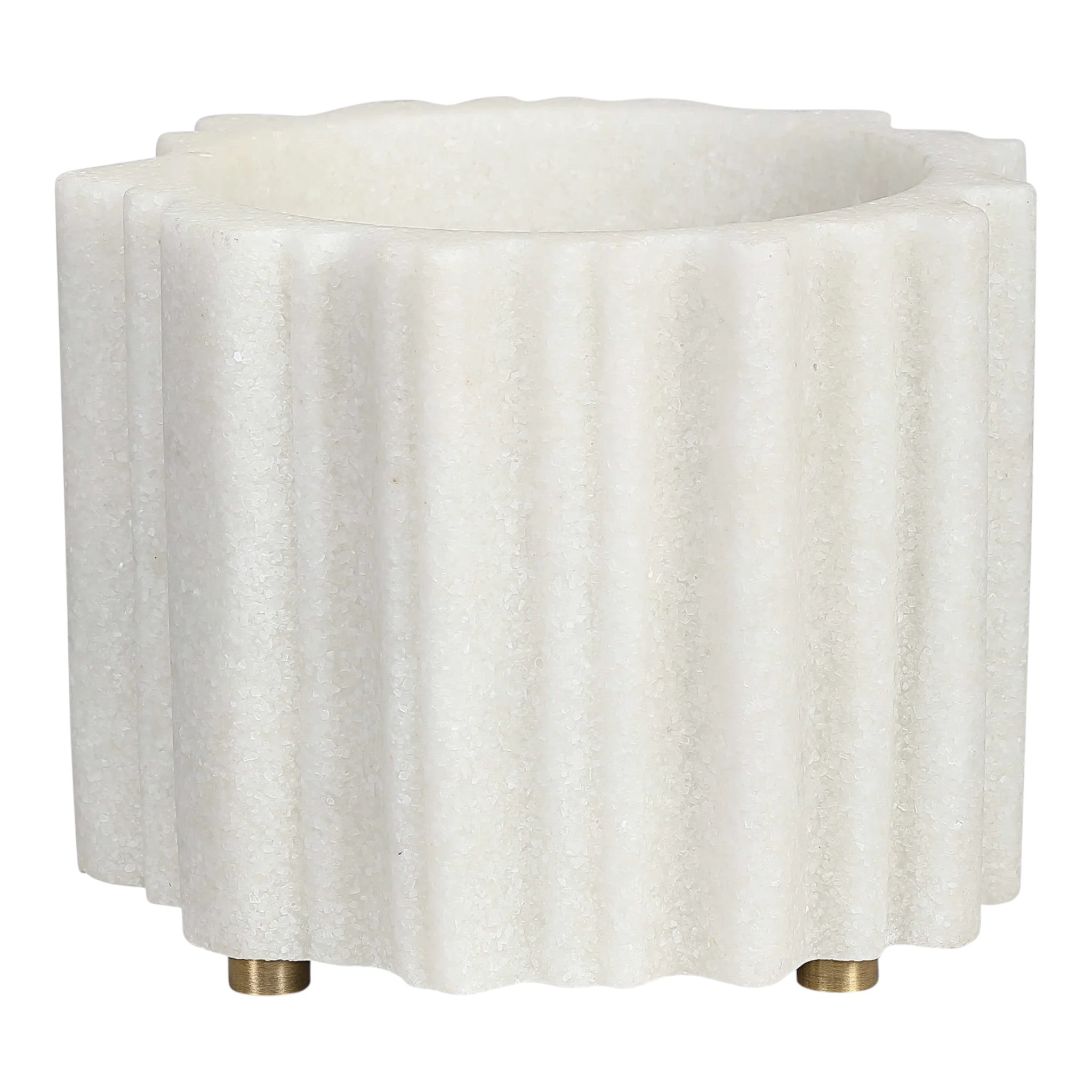 Ripple Cachepot 10" W x 7" H