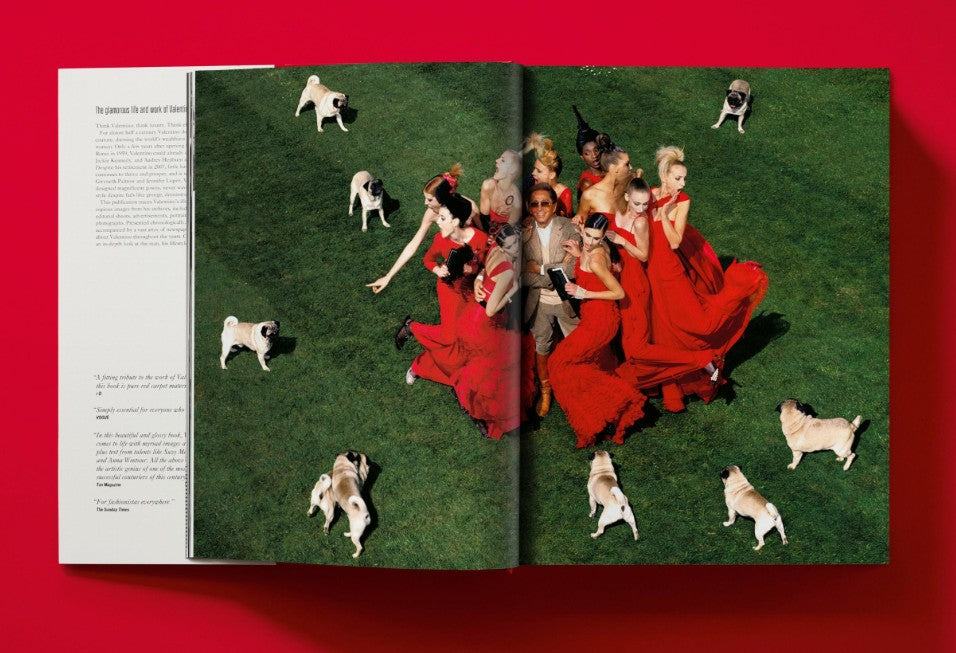Valentino. A Grand Italian Epic Hardcover Book