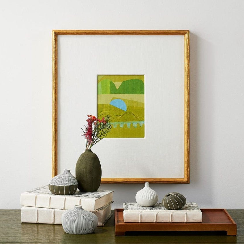 Forest Nesting Vases with Tray