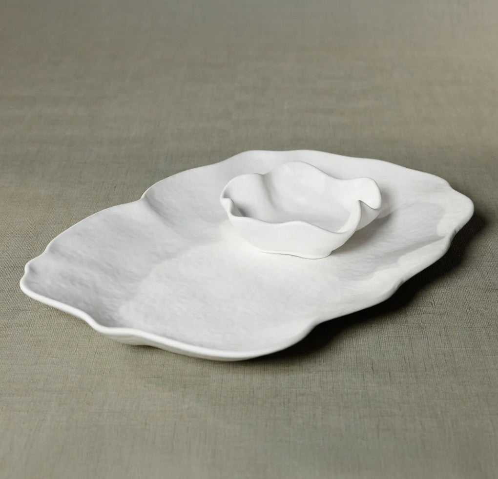 Alfresco Ceramic Rectangular Serving Platter