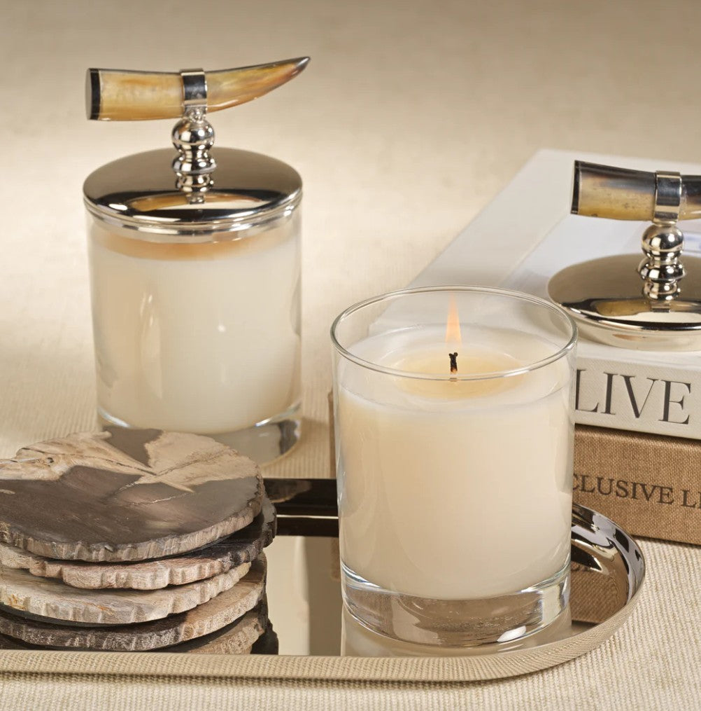 Côte d’Ivoire Scented Candle with Horn Lid