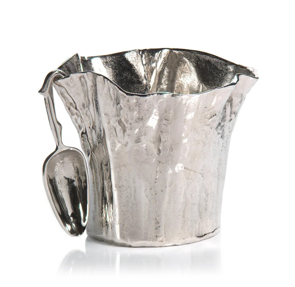 Alloy Ice Bucket with Scoop