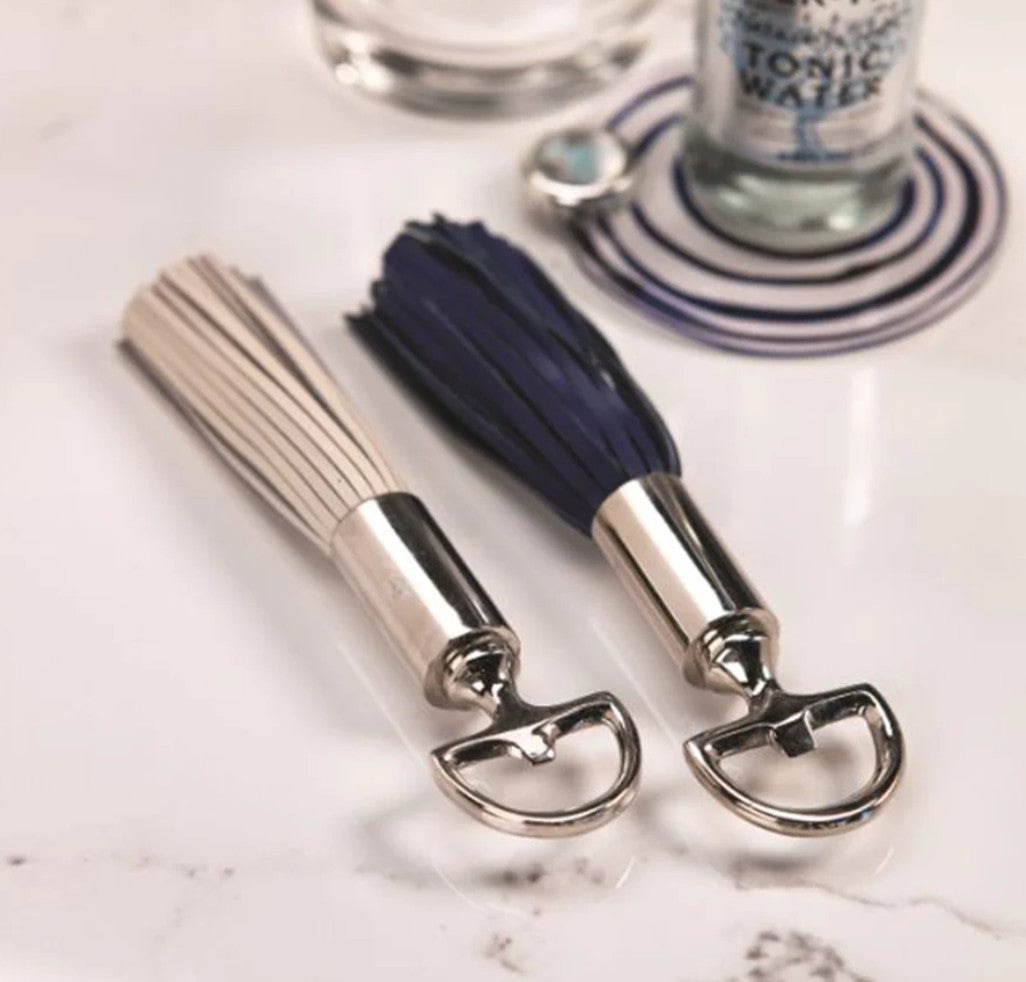 Royal Leather Tassle Bottle Opener