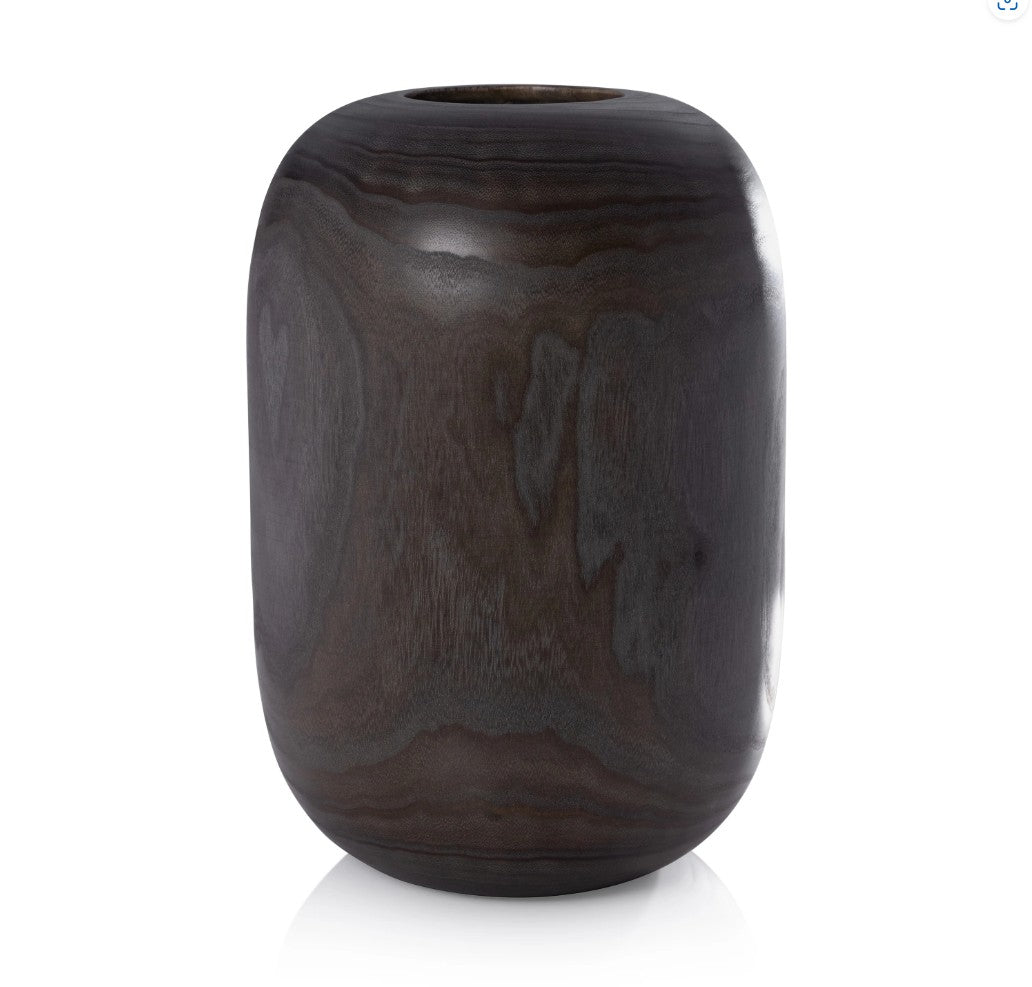 Sylva Decorative Wood Vase
