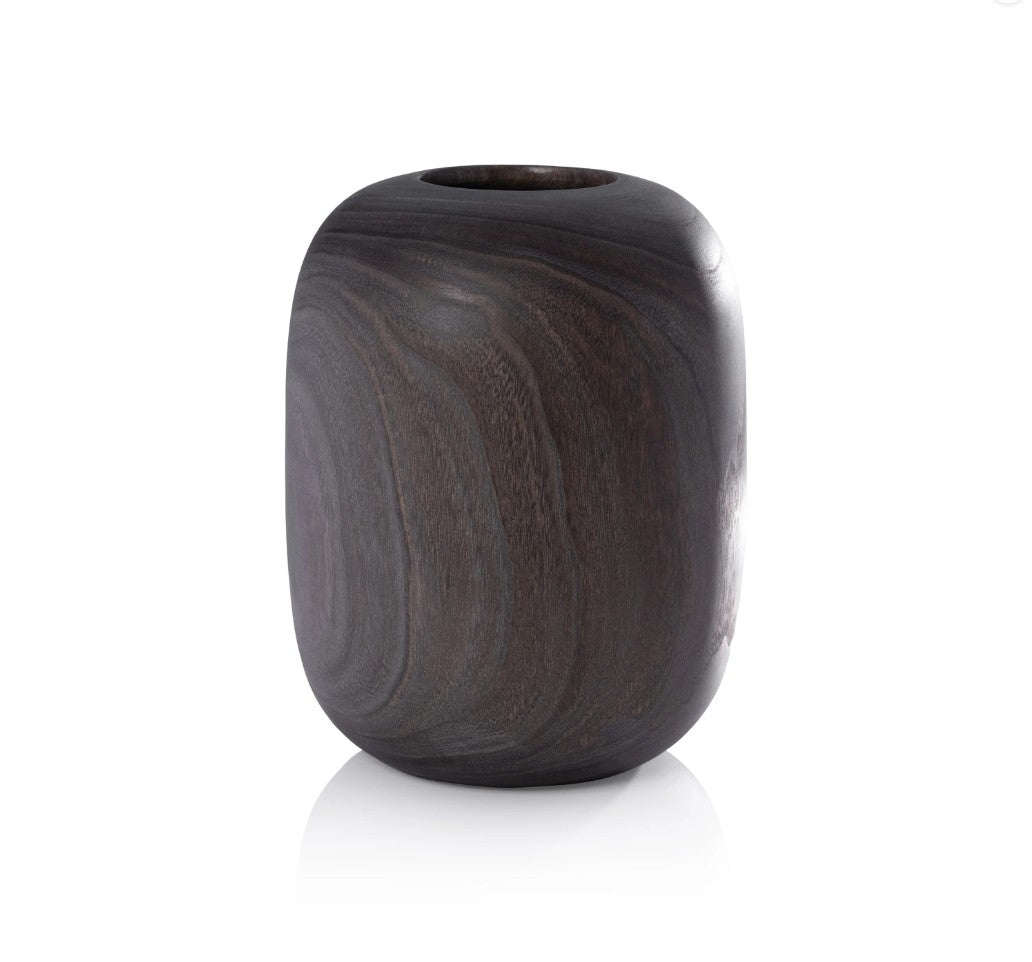 Sylva Decorative Wood Vase