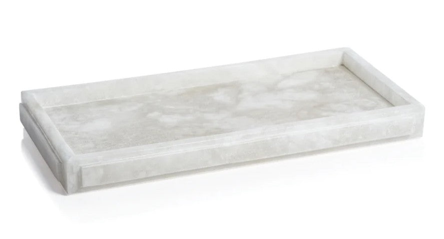 Côte d'Azur Alabaster Vanity Tray