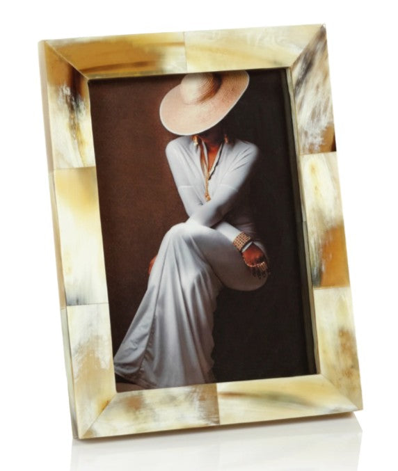 Nairobi Matt White Bone 5 x 7 Photo Frame