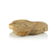 Organic Shape Natural Wood Charcuterie and Cheese Board