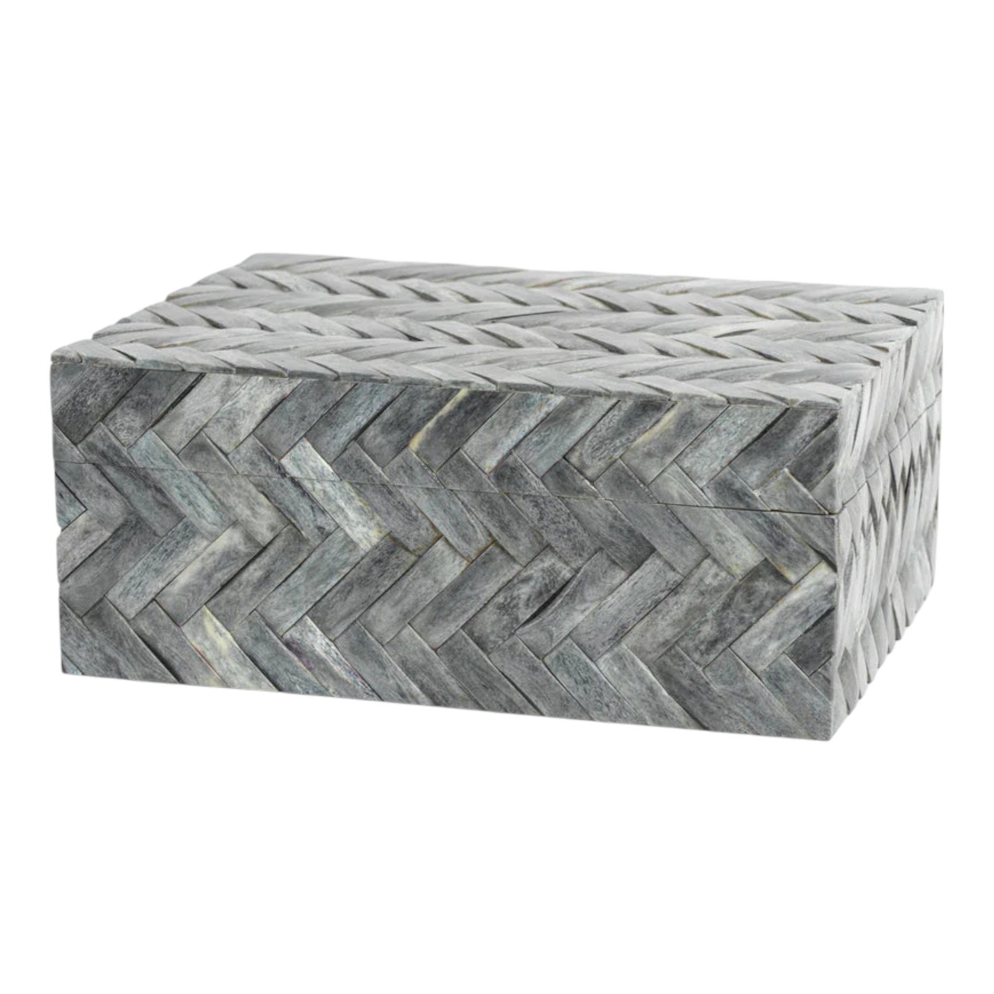 Mayfair Woven Bone Box