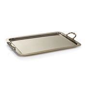 Manetta Steel and Brass Tray