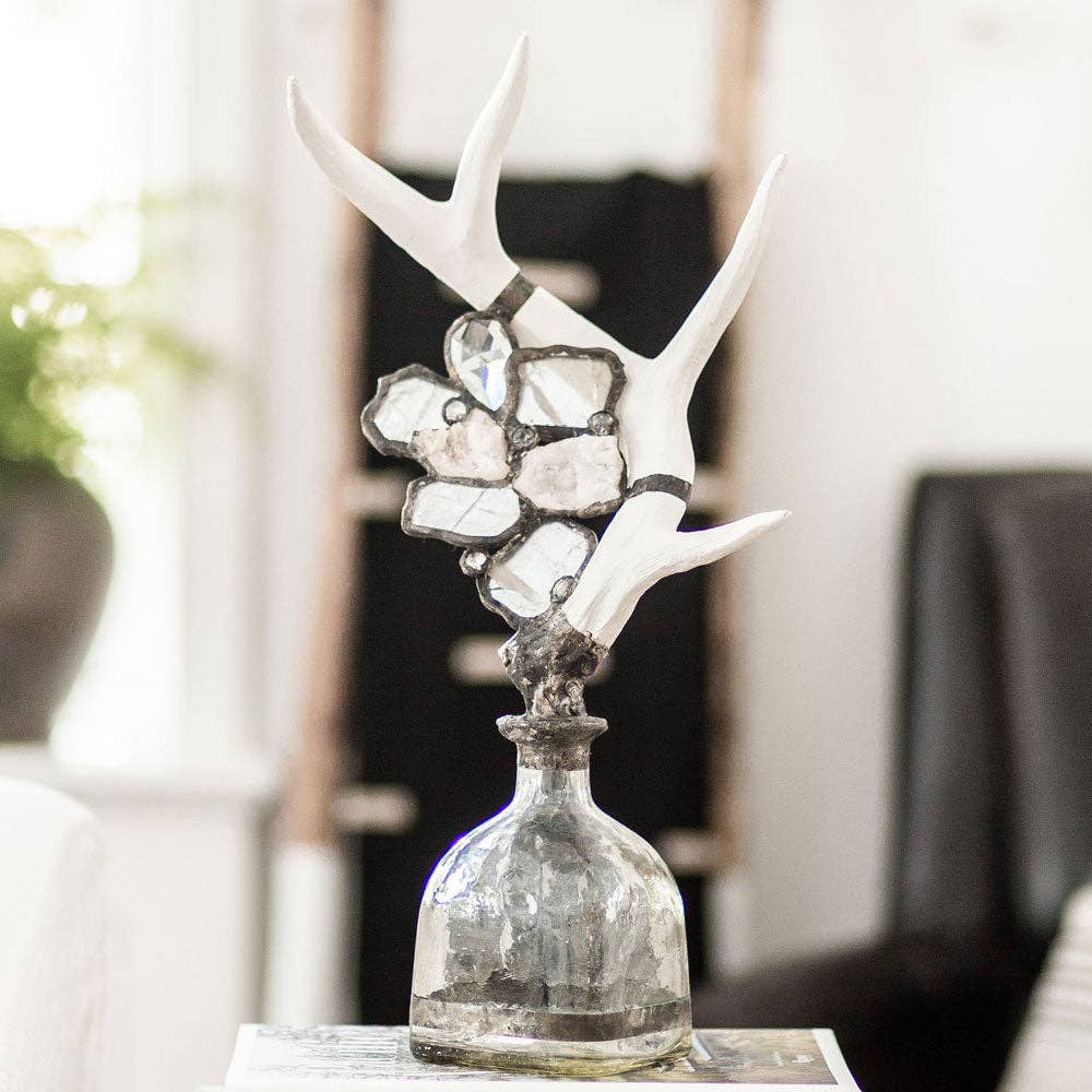 Single Medium Antler Bottle