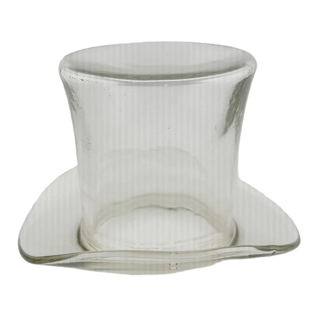 Vintage Blenko Hand-Blown Glass Top Hat Vase