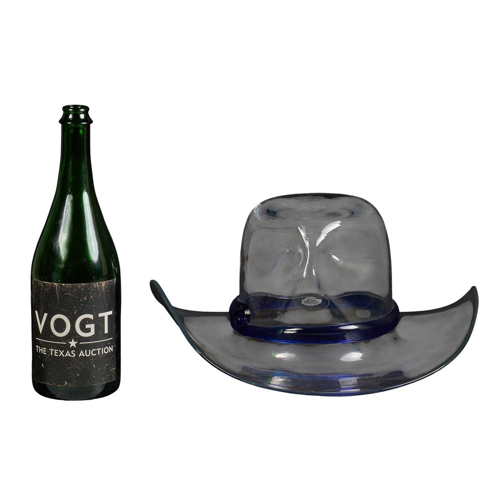 Blenko Glass Cowboy Hat