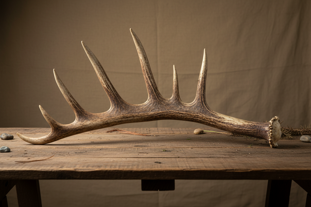 Single Caribou Antler