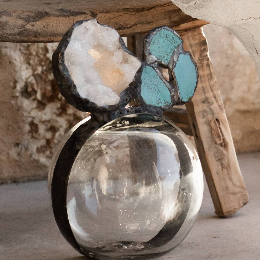 Turquoise Geode Float