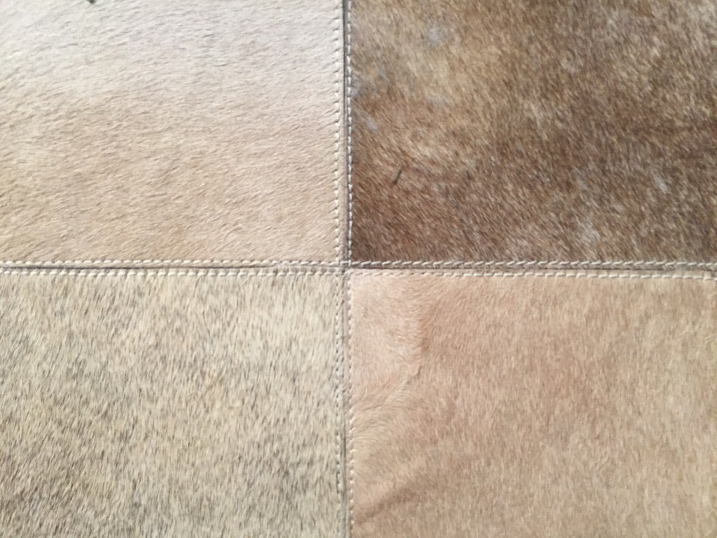 Felix Small Leather Ottoman