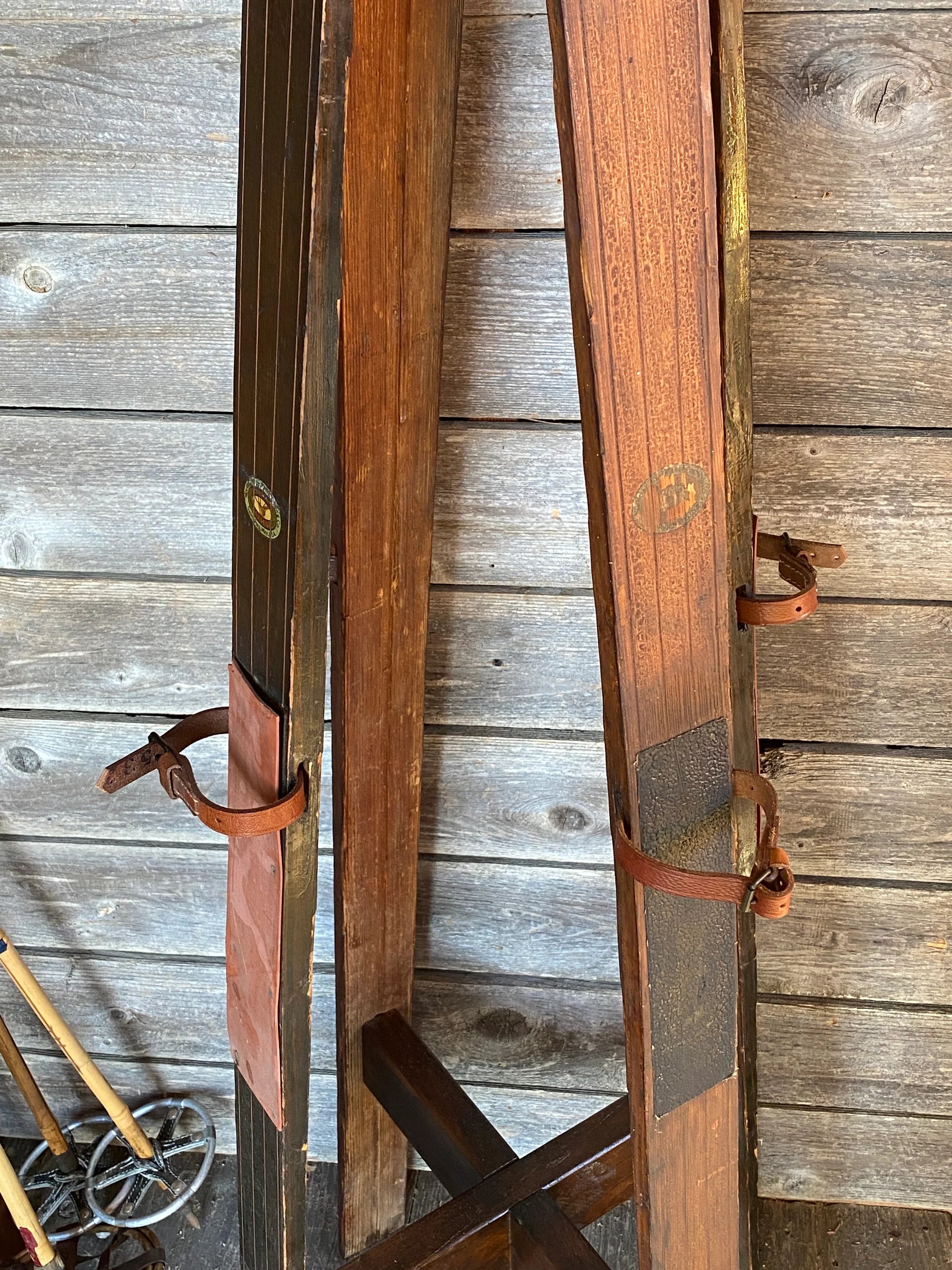 Vintage Ski Hall Tree
