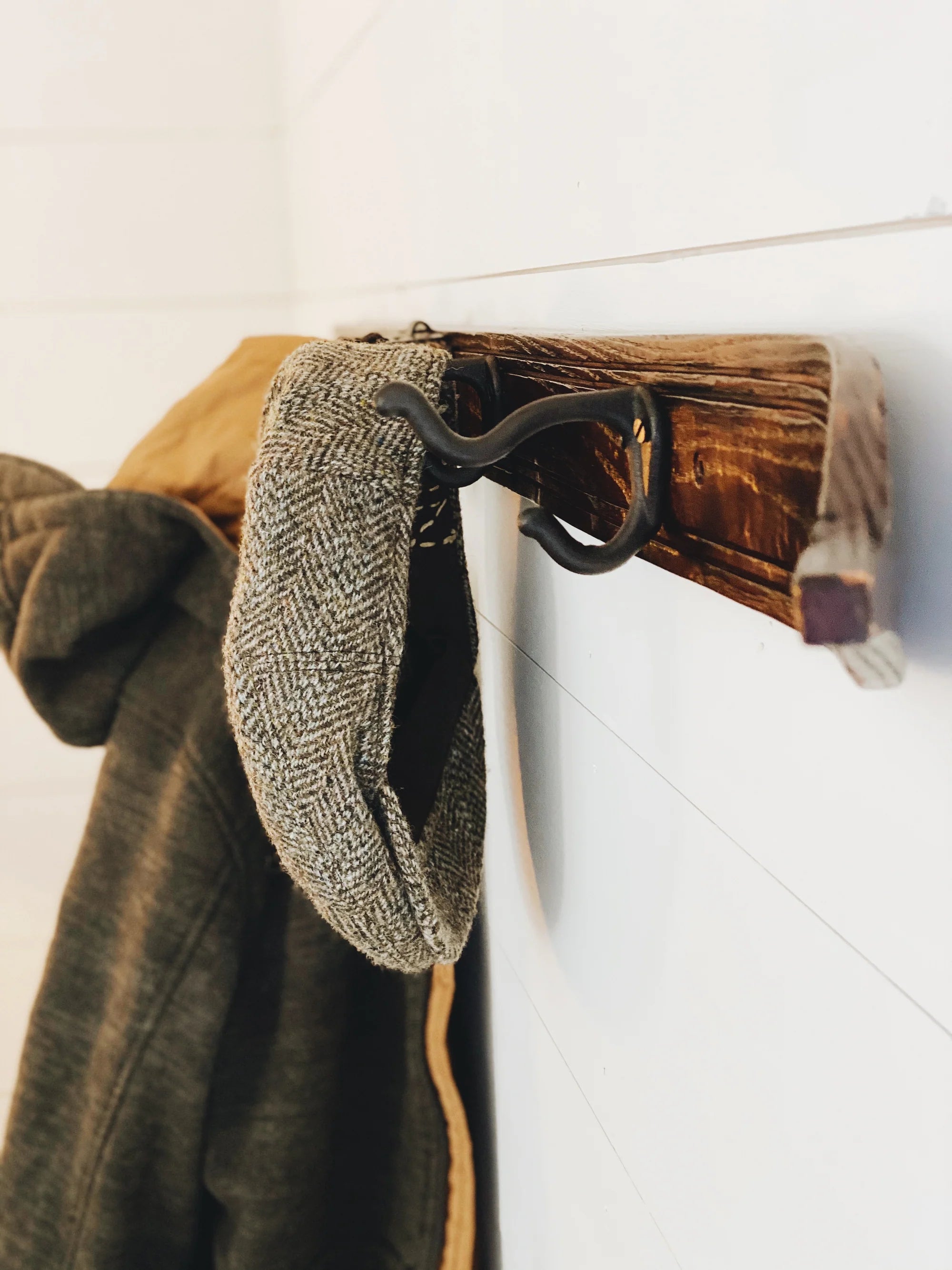 Vintage Ski Coat Hooks